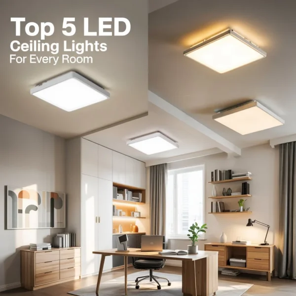 top 5 led ceiling lights