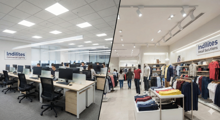 LED lighting in office and retail environments